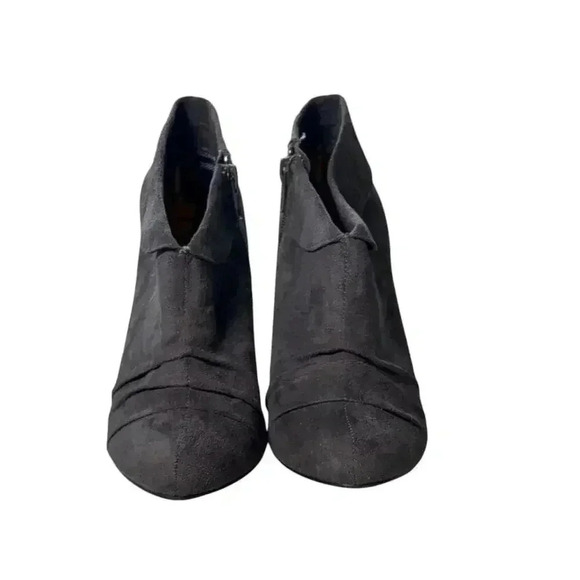 Charlotte Russe suede gray heels size 8 - Picture 3 of 6